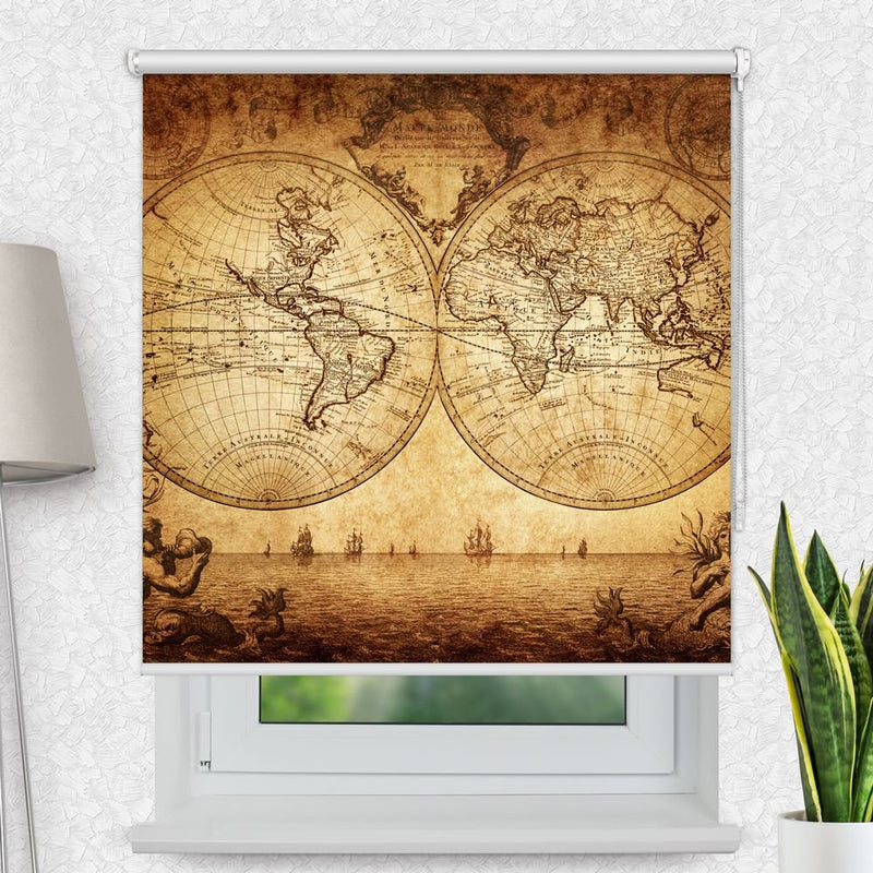 Fotorollo 'Vintage Map' - La-Melle