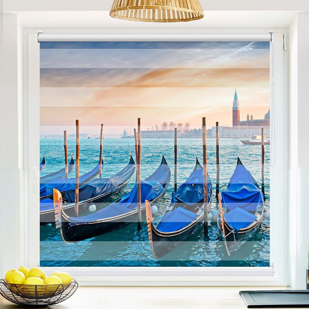 Klemmfix Doppelrollo Motiv "Venedig Canale Grande"