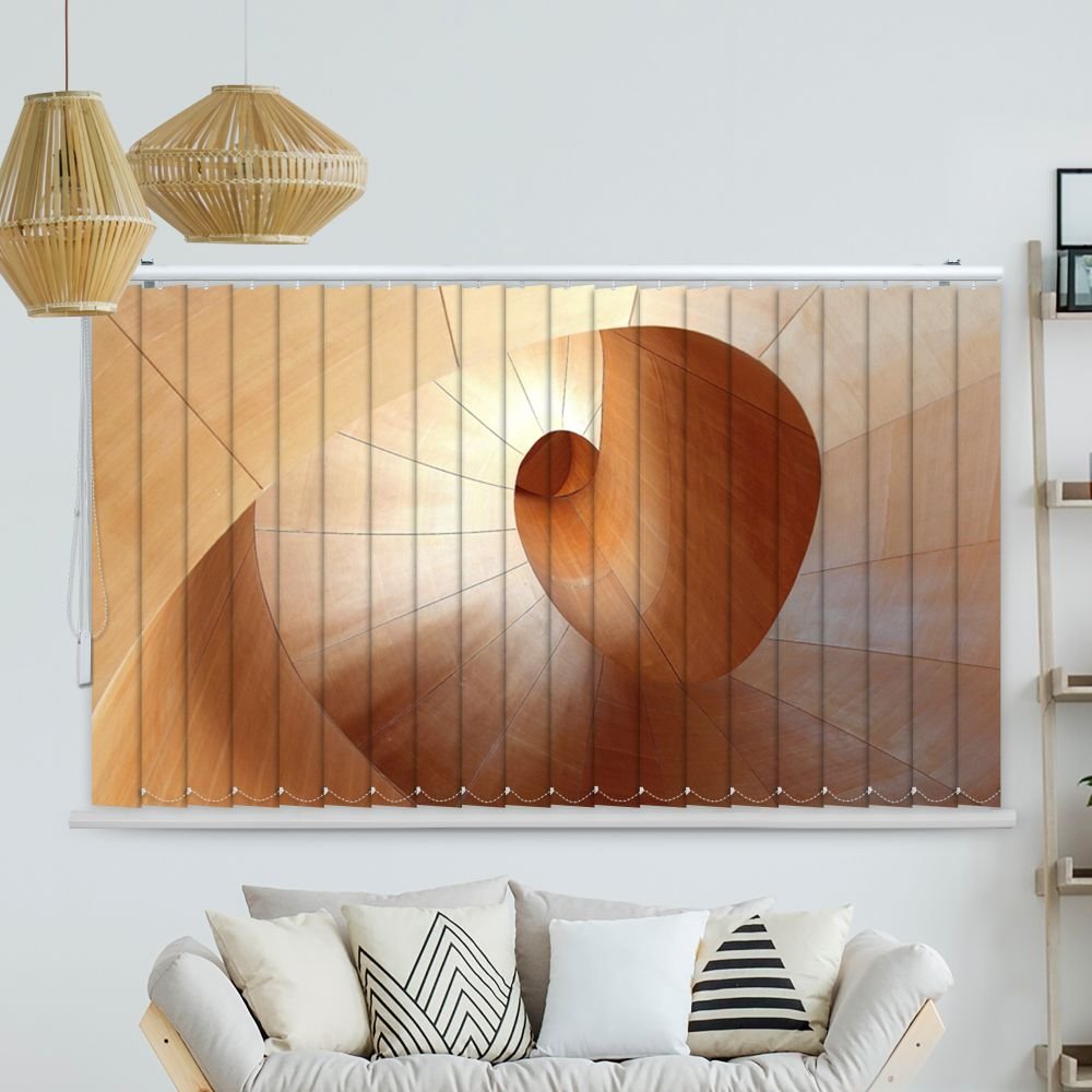 Lamellenvorhang Motiv 'Moderne Architektur'