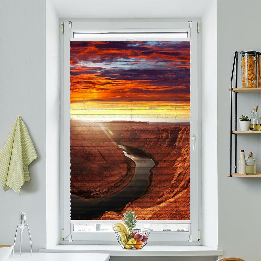 Plissee Motiv "Grand Canyon"