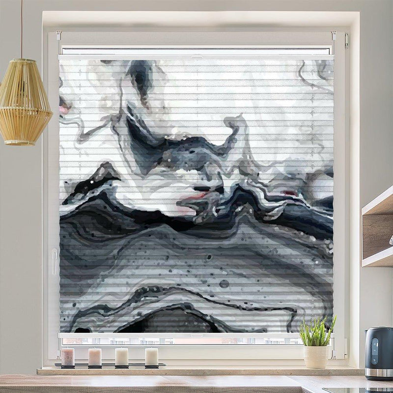 Plissee Motiv "Luxus fluid" - La-Melle