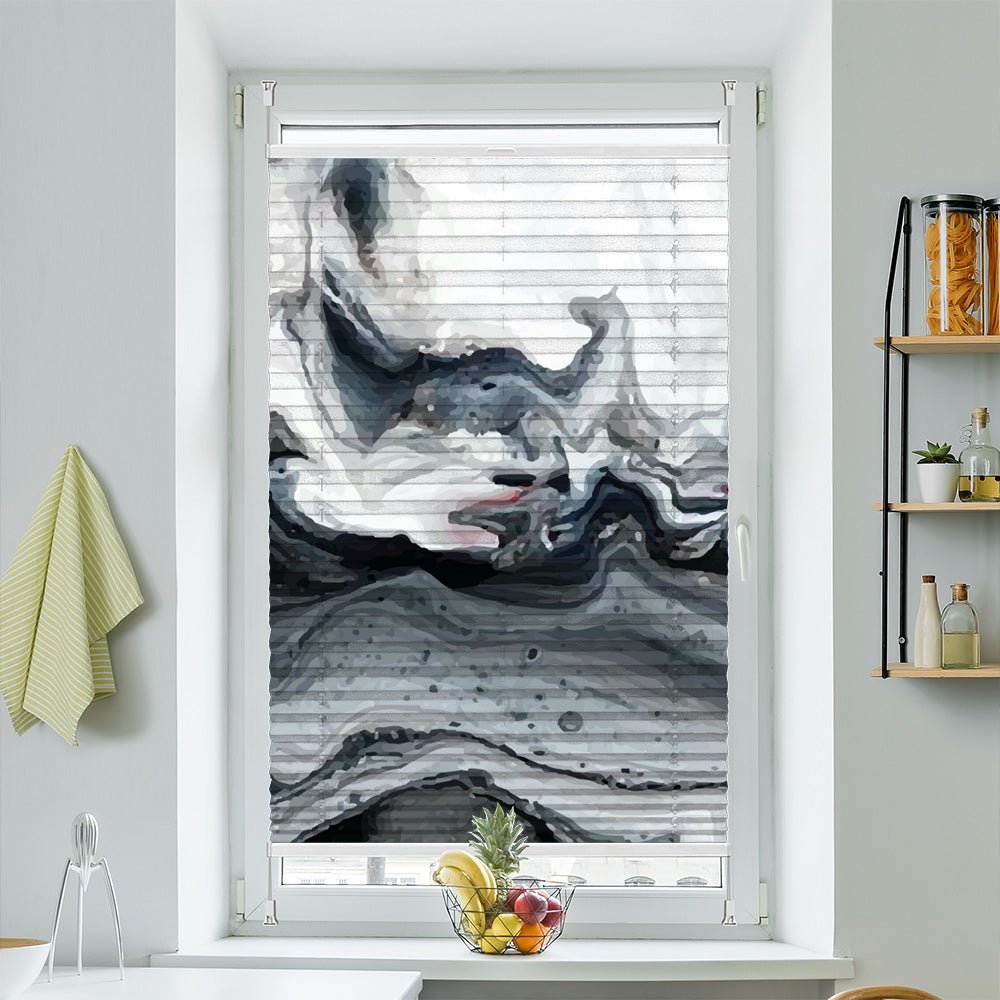 Wabenplissee Motiv "Luxus Fluid" - La-Melle