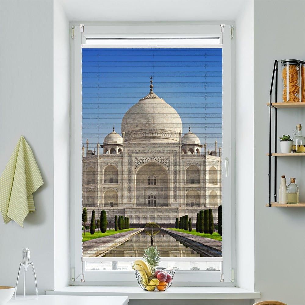 Wabenplissee Motiv "Taj Mahal Mausoleum" - La-Melle