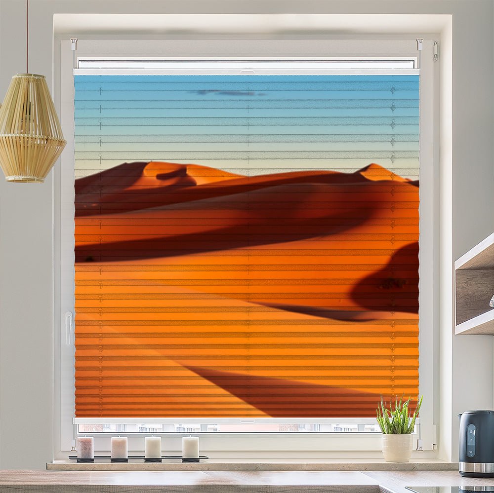 Wabenplissee Motiv "Wüste Sahara" - La-Melle