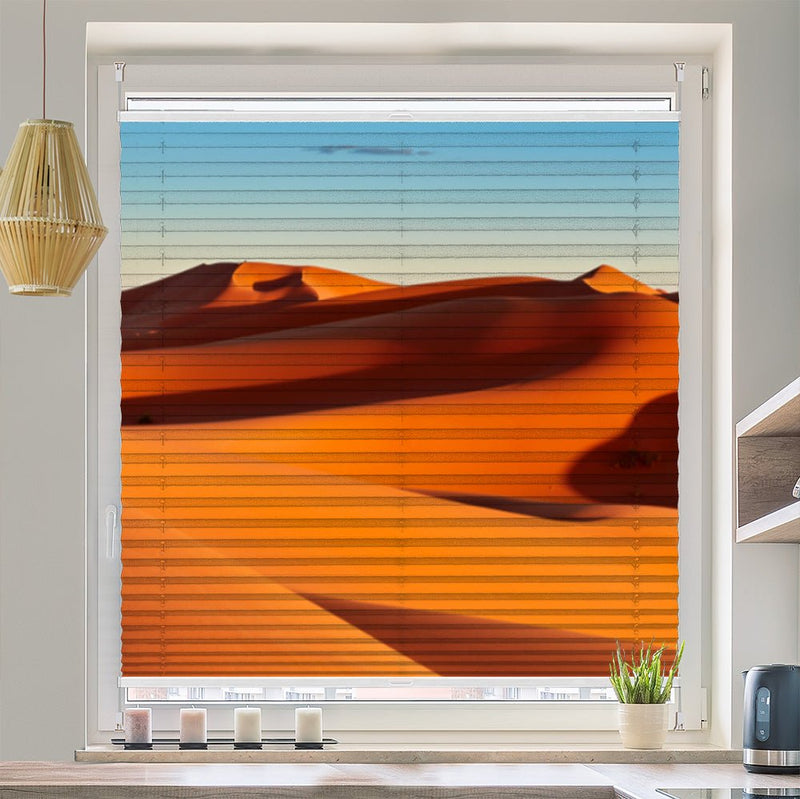 Wabenplissee Motiv "Wüste Sahara" - La-Melle