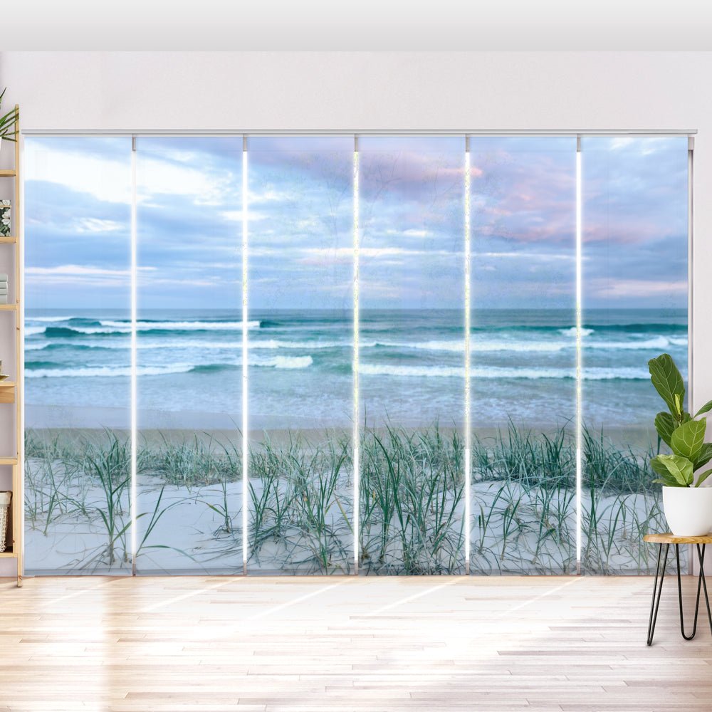 Schiebegardine Motiv "Düne Strand Meer" - La-Melle