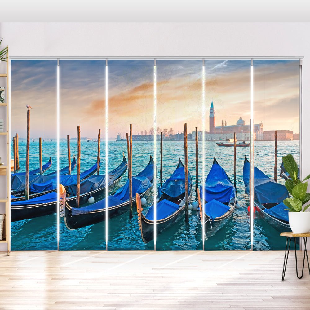 Schiebegardine Motiv "Venegid Canale Grande" - La-Melle