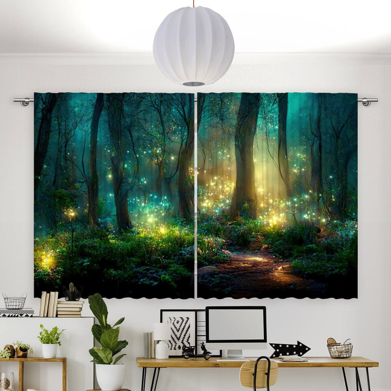 Vorhang Motiv "Märchenwald" - La-Melle