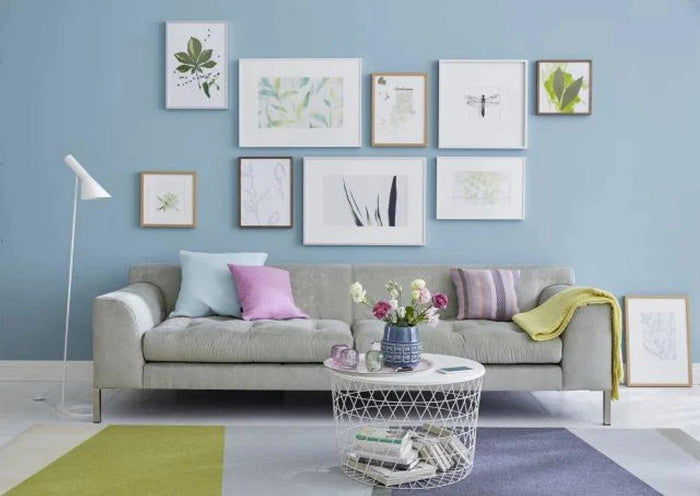 Leinwand-Bilder stilvoll in Szene setzen - La-Melle