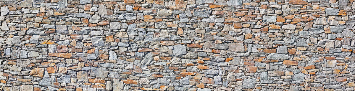 Motiv "Natursteinmauer" – Vorlage für individuell bedruckte Fensterdekoration von La-Melle