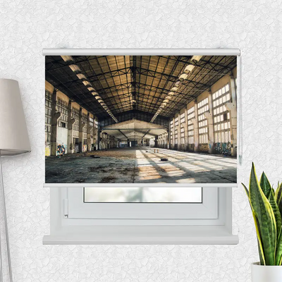 Fotorollo Verlassene Industriehalle