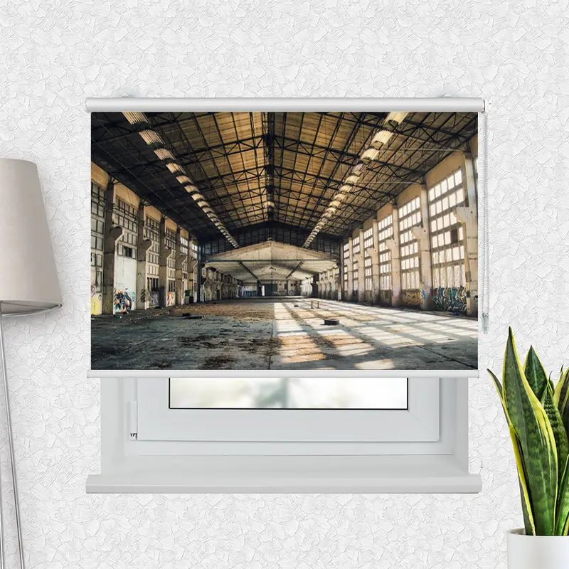 Fotorollo Verlassene Industriehalle