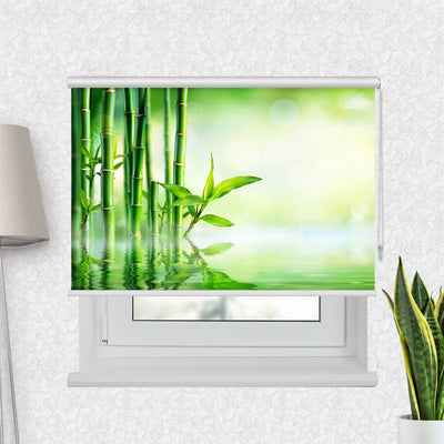 Fotorollo Bambus Wasser