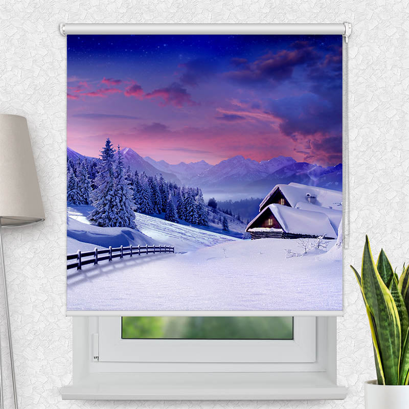Fotorollo Winterlandschaft