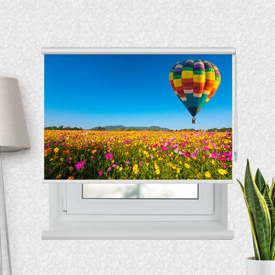 Fotorollo Blumenwiese Ballon