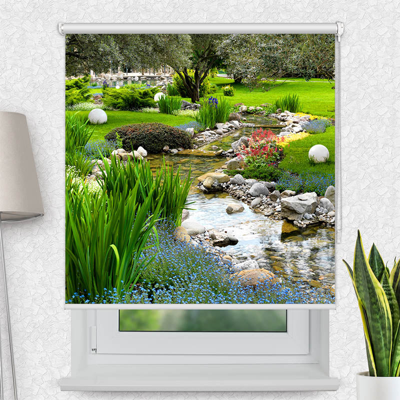 Fotorollo Wunderschoener Garten