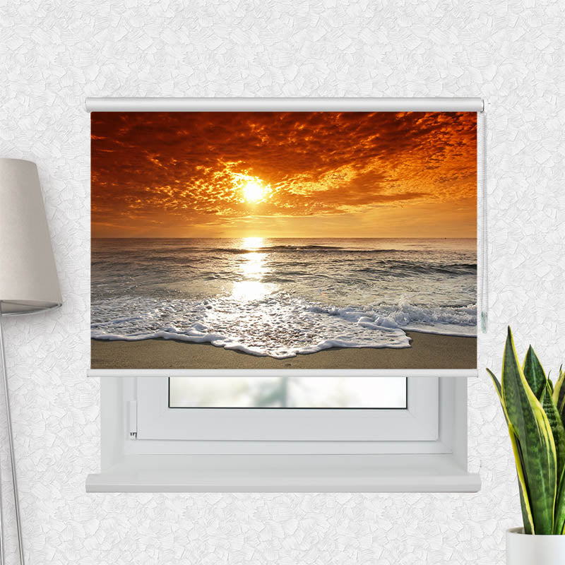 Fotorollo Meer Sonnenuntergang