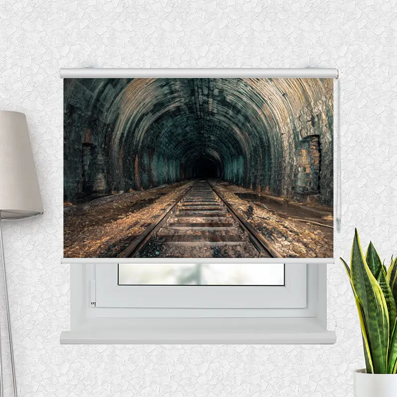 Fotorollo Alter Eisenbahn Tunnel