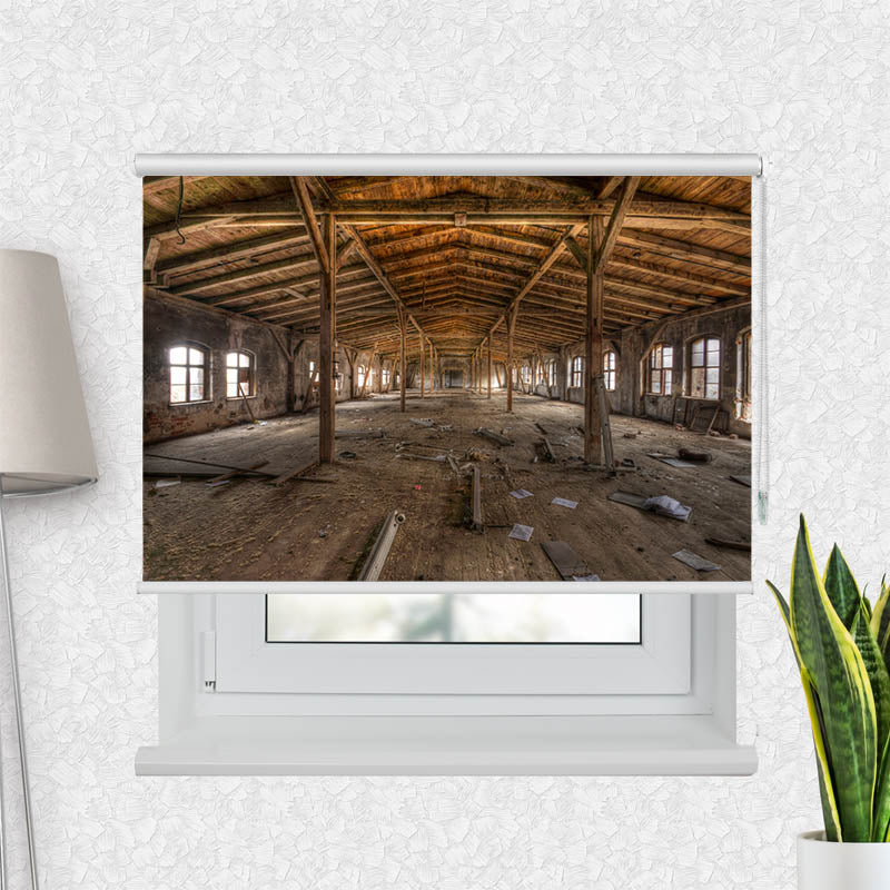 Fotorollo Alte Fabrikhalle