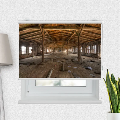 Fotorollo Alte Fabrikhalle