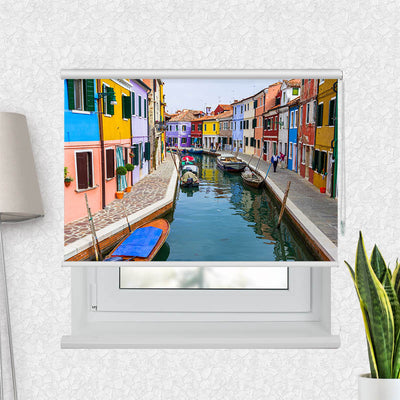 Fotorollo Kanal Bunte Haeuser