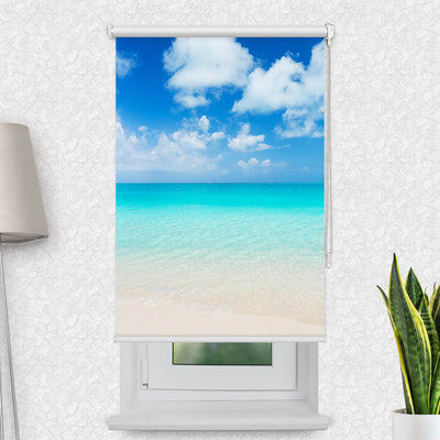 Fotorollo Meer Blauer Himmel