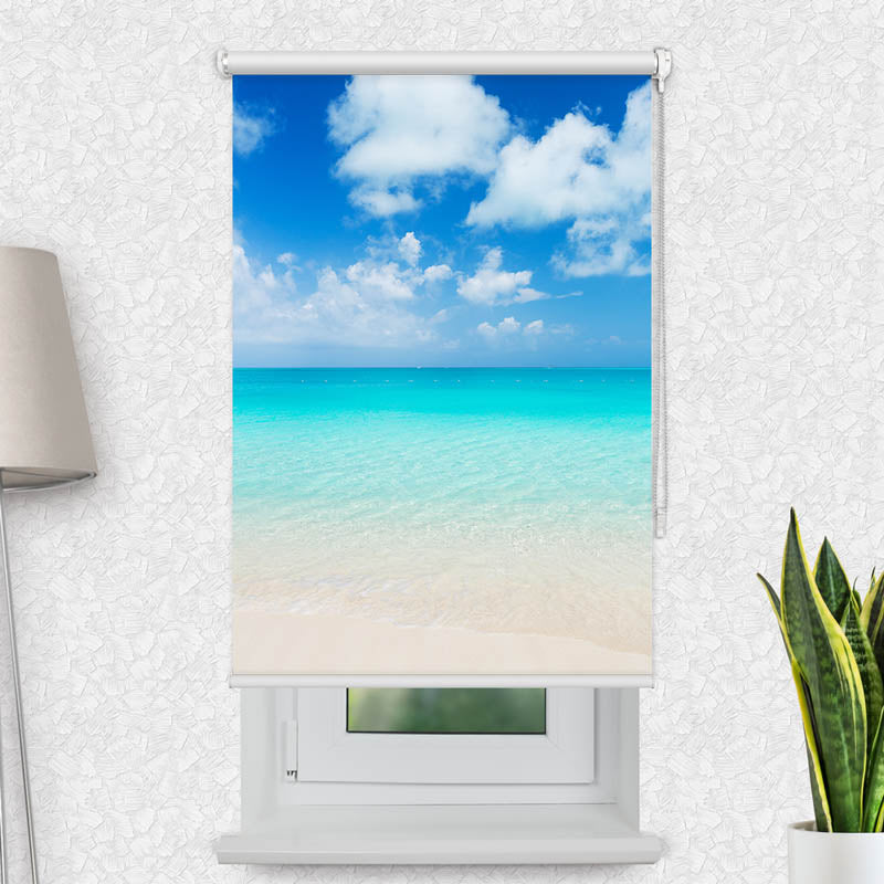 Fotorollo Meer Blauer Himmel