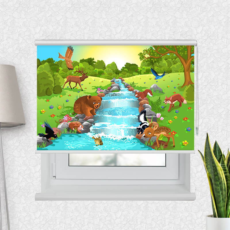 Fotorollo Tiere am Fluss