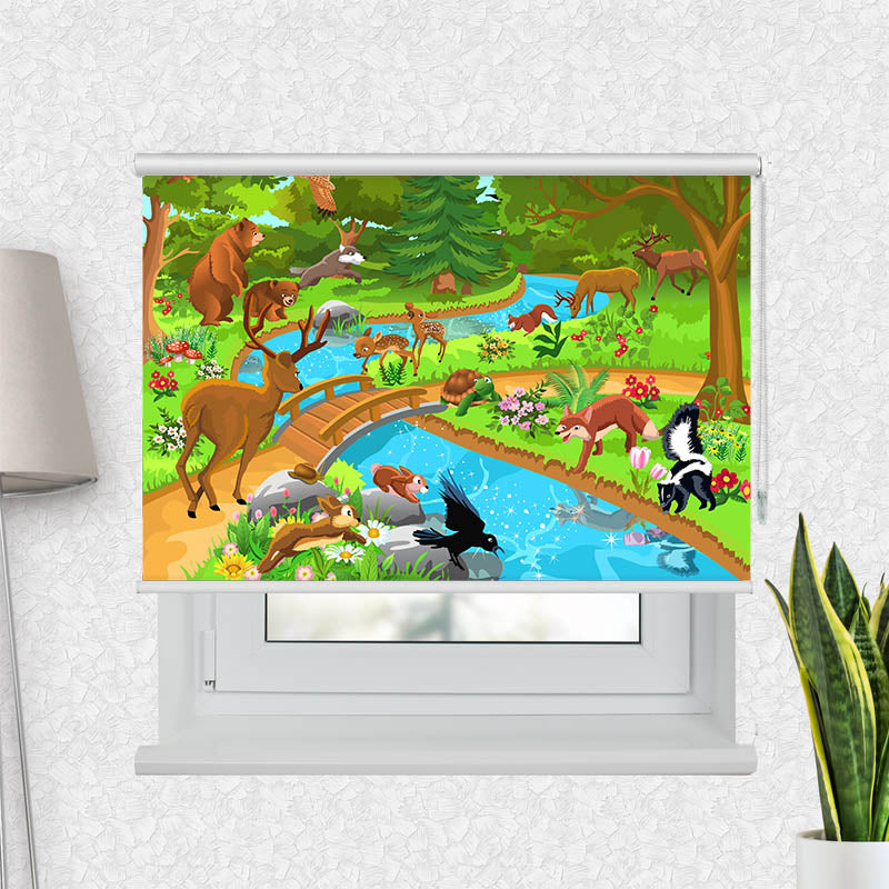 Fotorollo Wilde Tiere am Luss