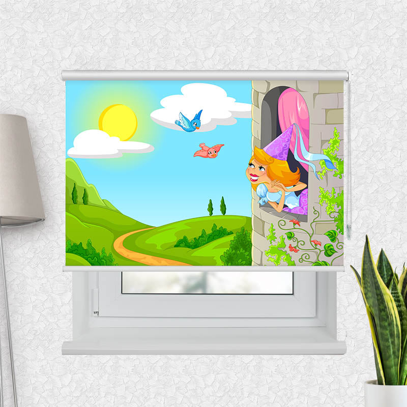 Fotorollo Prinzessin im Turm