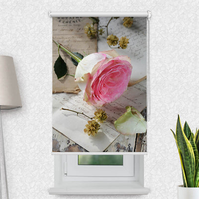 Fotorollo Rose Pink Brief Vintage