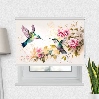 Fotorollo Kolibri Blueten