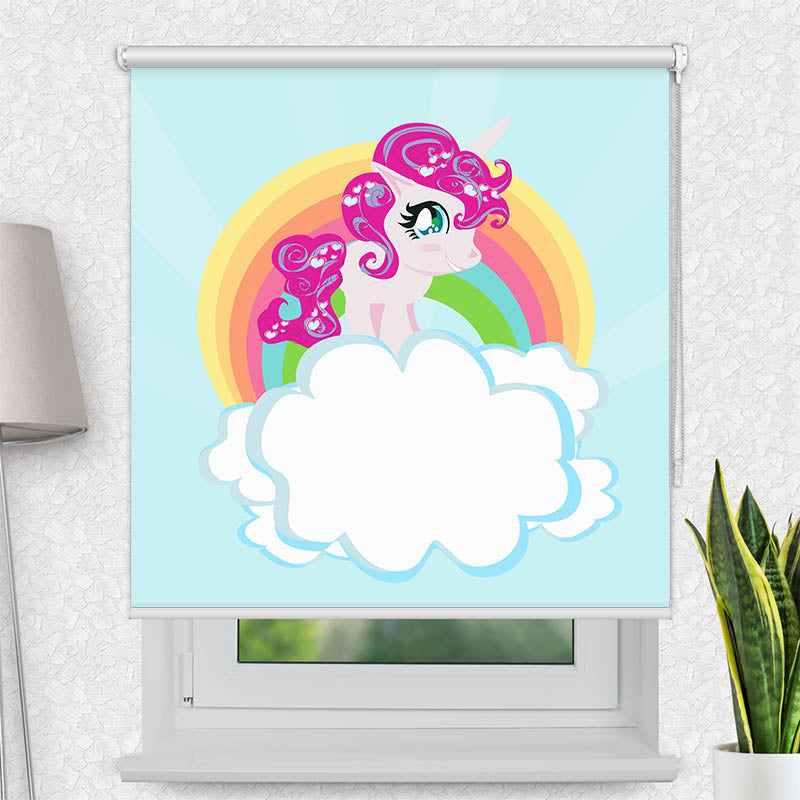 Fotorollo Pony auf der Wolke