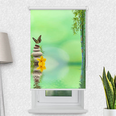 Fotorollo Schmetterling Zen Stones