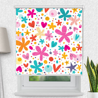 Fotorollo Herzen und Sterne