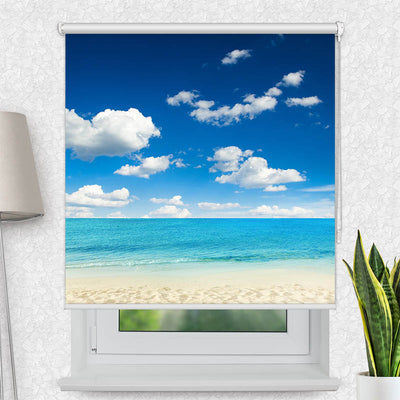 Fotorollo Wiese mit Wildblumen