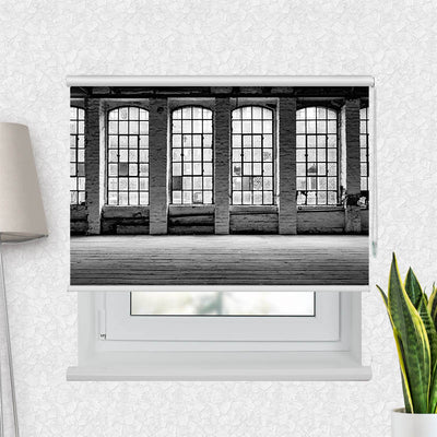 Fotorollo Alte Fabrikfenster