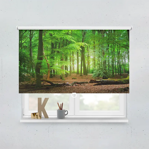 Springrollo Motiv "Wald Laub"