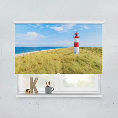 Spring Rollo Motiv Leuchtturm Duene