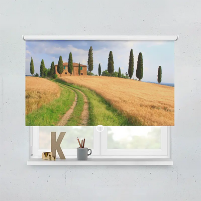 Spring Rollo Motiv Tosakana Feld Weg