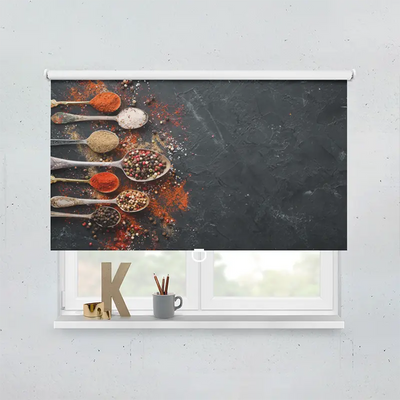 Spring Rollo Motiv Gewuerze Arrangiert