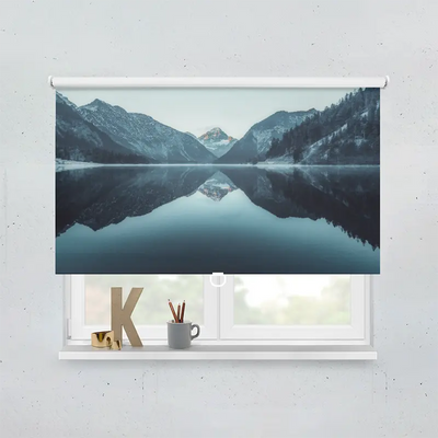 Spring Rollo Motiv Plansee Alpen