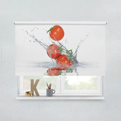 Spring Rollo Motiv Tomaten In Wasser