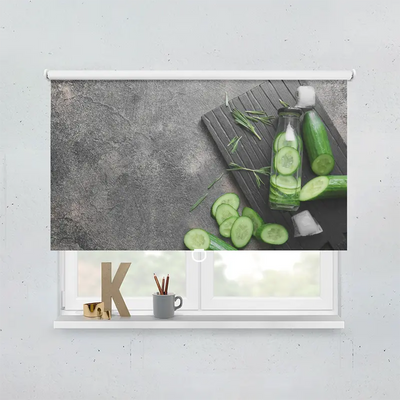 Spring Rollo Motiv Frische Gurke