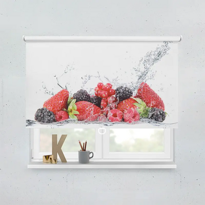 Spring Rollo Motiv Beeren Ganz Frisch