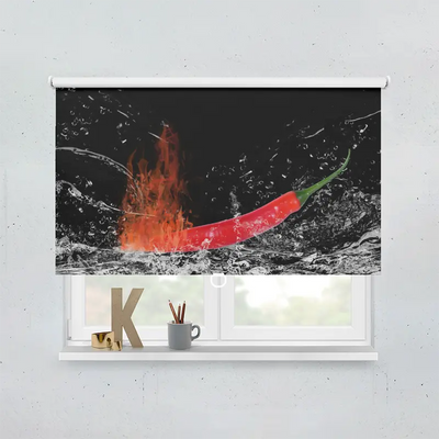 Spring Rollo Motiv Feurige Chilli