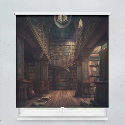 Spring Rollo Motiv Buecherei Vintage Buch Handel