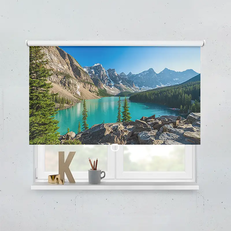 Springrollo Motiv Rocky Mountains Canada
