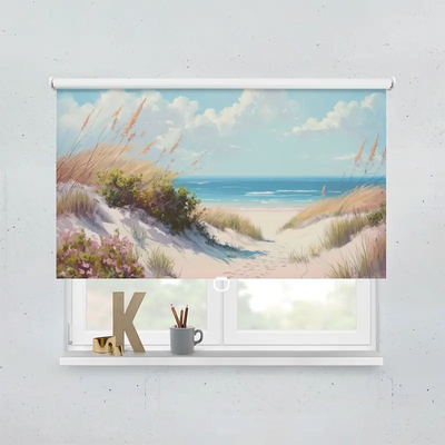 Spring Rollo Motiv Duene Meer Aquarell