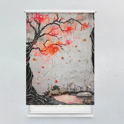 Spring Rollo Motiv Illustration Herbst